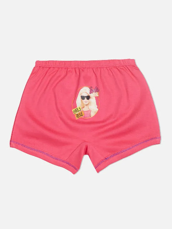 BABY-138_Multicolor_Cotton_Interlock_Boxer_Briefs_Pack_Of_6_Barbie_Print_Innerwear_Shorts_For_Girls