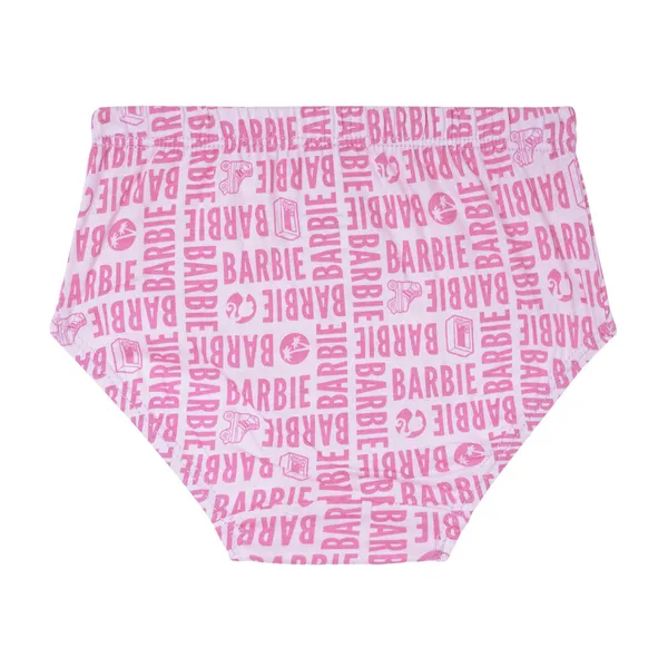 BABY-123_Multicolor_Barbie_Printed_Briefs_Pack_Of_6_Soft_Cotton_Innerwear_For_Girls