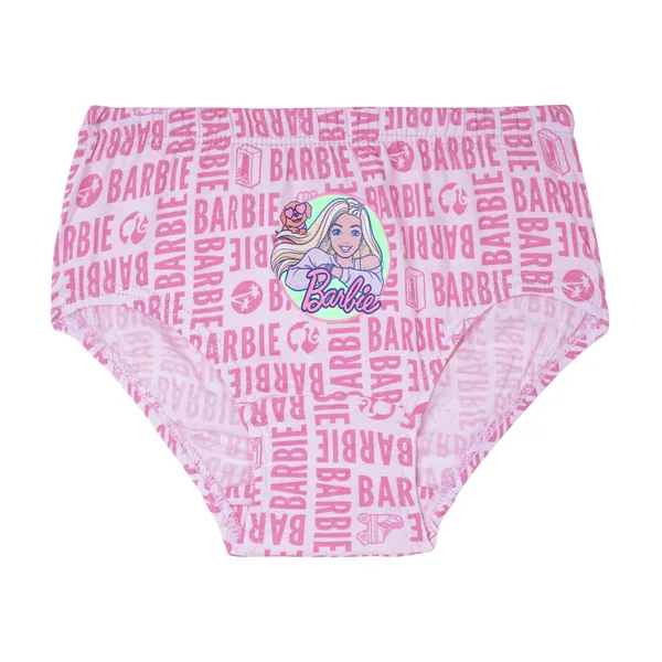 BABY-123_Multicolor_Barbie_Printed_Briefs_Pack_Of_6_Soft_Cotton_Innerwear_For_Girls