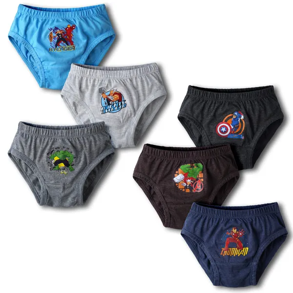 JR-01_Multicolor_Briefs_Pack_Of_6_Marvel_Avengers_Printed_Cotton_Underwear_For_Boys