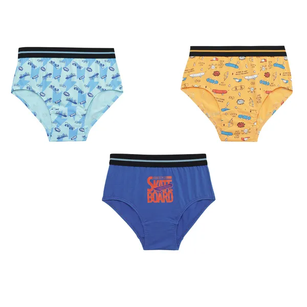 JR-_533_Multicolor_Printed_Cotton_Briefs_Underwear_With_Elastic_Belt_Waistband_For_Pack_Of_3_For_Girls