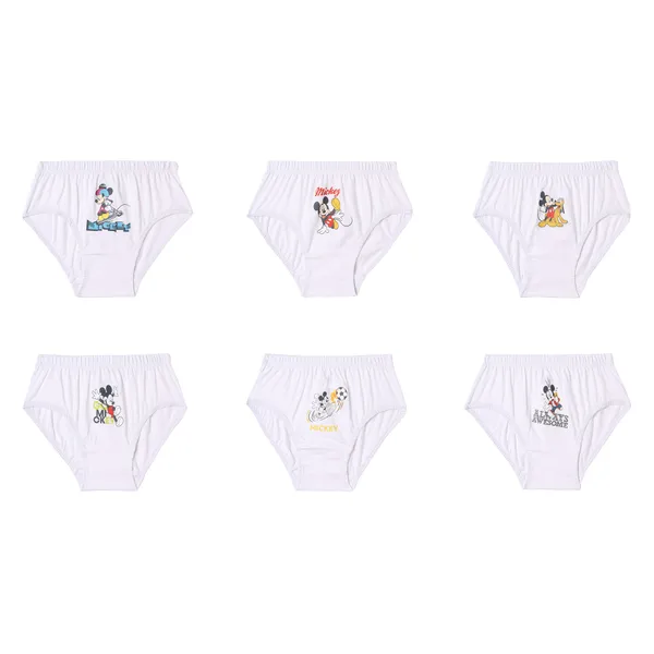JR-_607_Mickey_Briefs_6_Pack_100%_Cotton_Underwear_For_Boys
