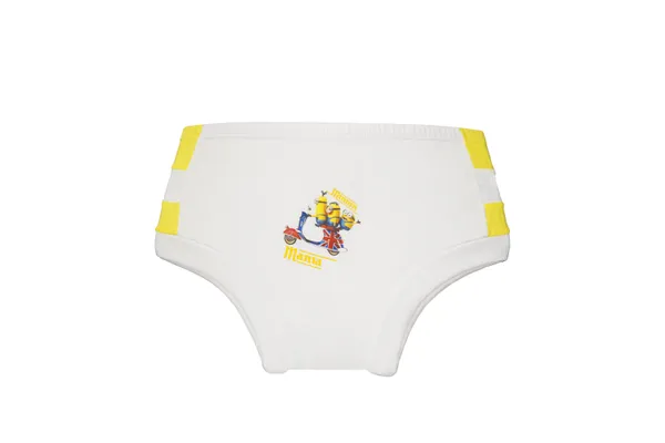 JR-05WH_Multicolor_Cotton_Briefs_Pack_Of_6_Minions_Printed_White_Innerwear_For_Boys