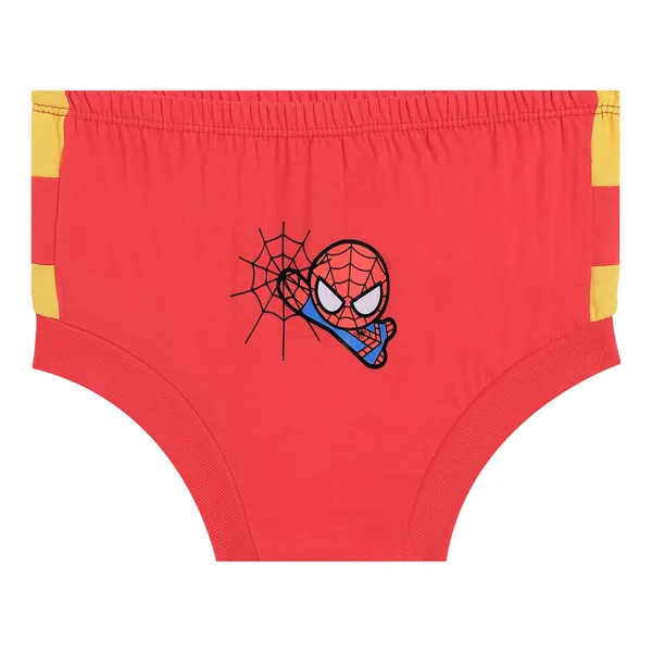 JR-05CL_Multicolor_Briefs_Pack_Of_6_Spider_Man_Printed_Cotton_Innerwear_For_Boys