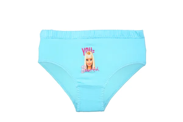 BABY-167_Multicolor_Barbie_Cotton_Briefs_Pack_Of_6_For_Girls
