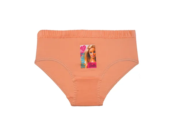 BABY-167_Multicolor_Barbie_Cotton_Briefs_Pack_Of_6_For_Girls