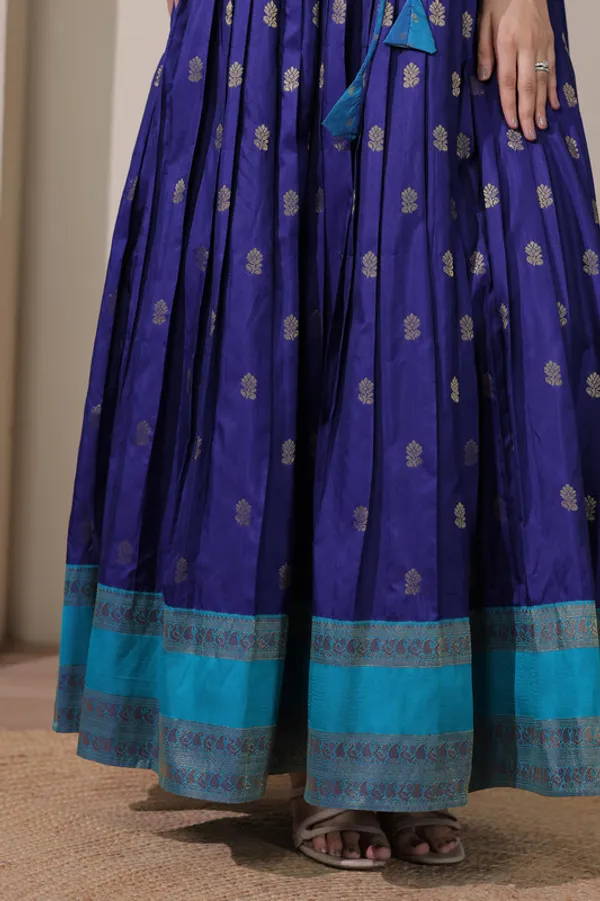 Navy_Blue_Soft_Silk_Woven_Ethnic_Dresses_Gown_For_Women