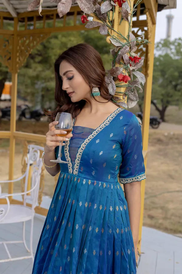Rama_Craft_Silk_Woven_Embroidery_Lace_Ethnic_Dresses_Gown_For_Women