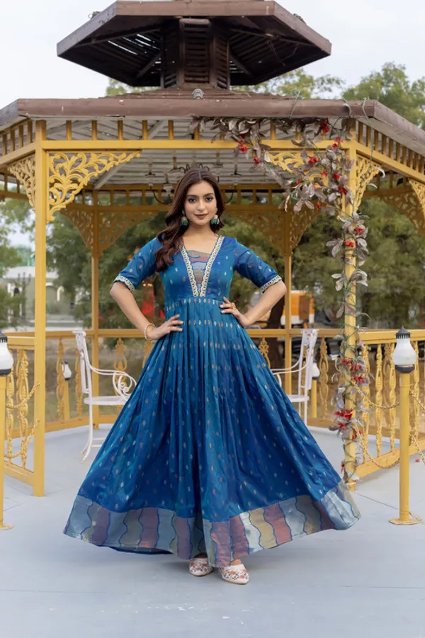 Rama_Craft_Silk_Woven_Embroidery_Lace_Ethnic_Dresses_Gown_For_Women