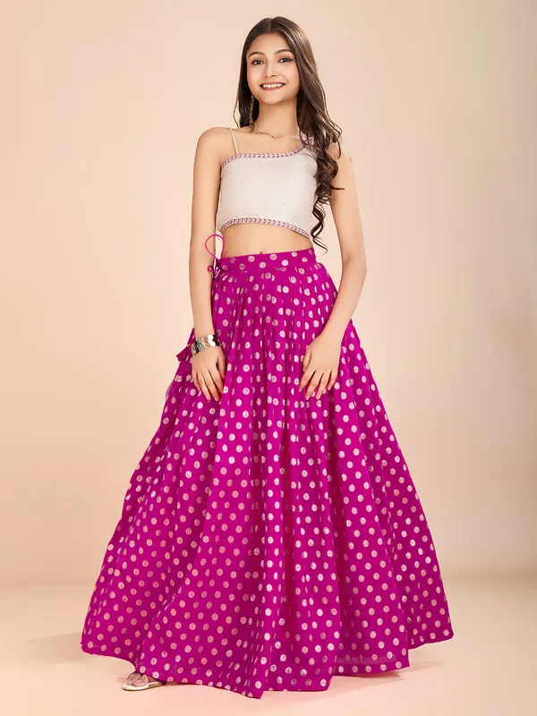 Pink_Viscose_Butti_Lace_And_Print_Lehenga_Choli_For_Girls