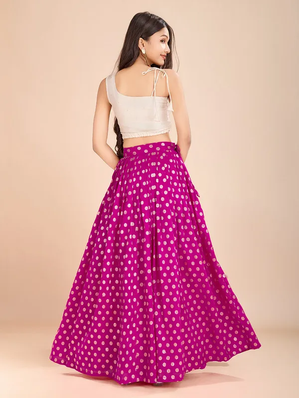 Pink_Viscose_Butti_Lace_And_Print_Lehenga_Choli_For_Girls