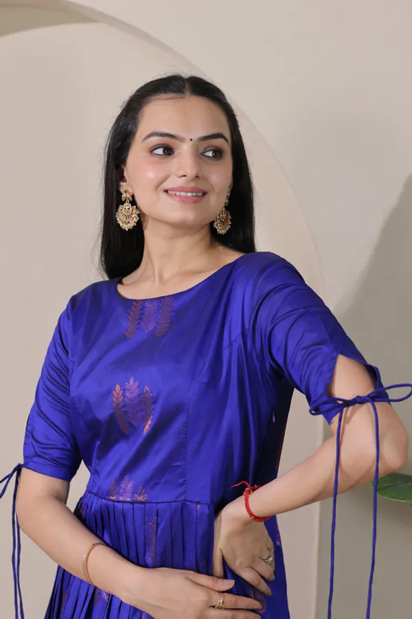 Royal_Blue_Soft_Silk_Woven_Ethnic_Dresses_Gown_For_Women