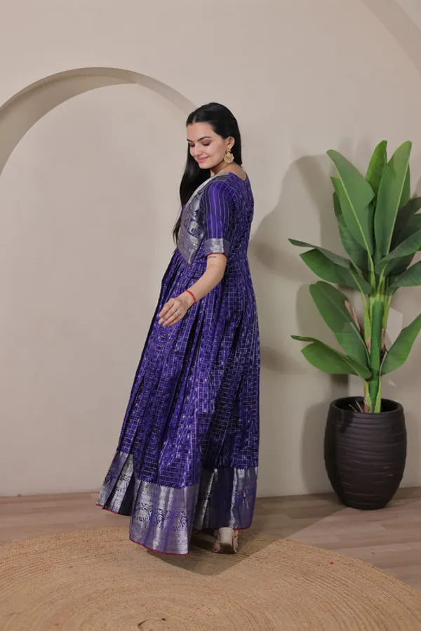 Violet_Soft_Silk_Zari_Weaving_Ethnic_Dresses_Gown_For_Women