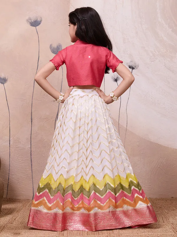 Pink_Pure_Viscose_Hand_Painted_Lehenga_Choli_For_Girls