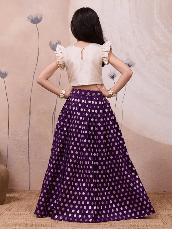 Violet_Viscose_Woven_Lace_Lehenga_Choli_For_Girls
