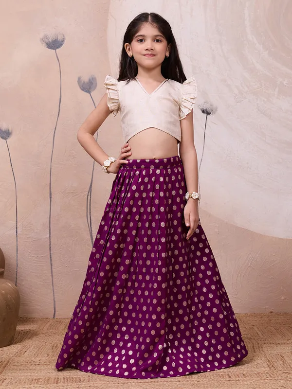 Purple_Viscose_Woven_Lace_Lehenga_Choli_For_Girls