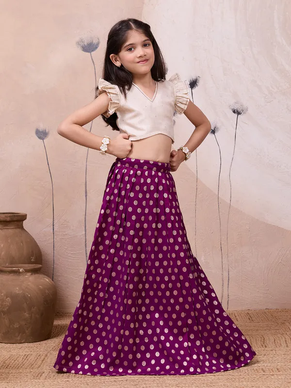 Purple_Viscose_Woven_Lace_Lehenga_Choli_For_Girls