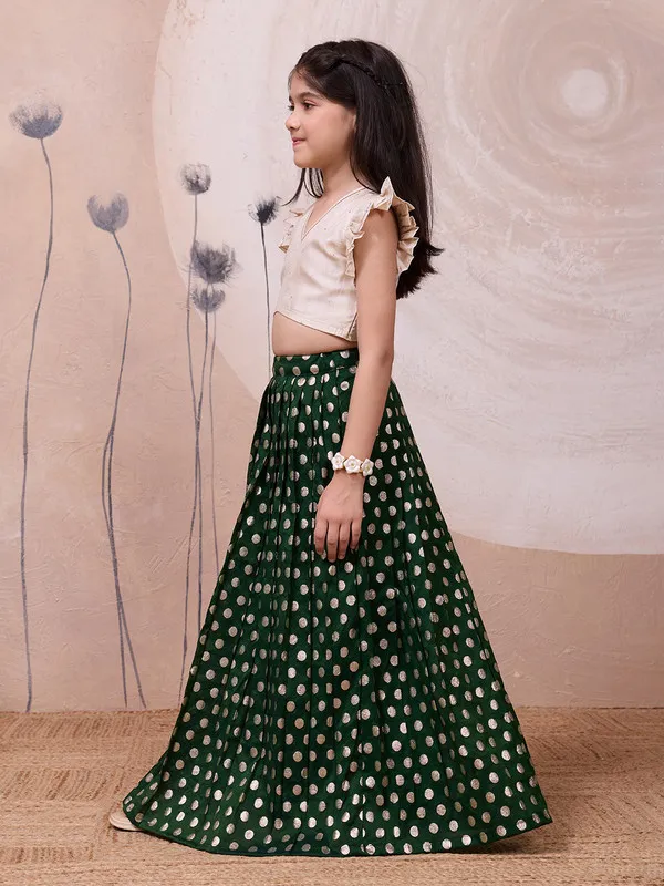 Green_Viscose_Woven_Lace_Lehenga_Choli_For_Girls