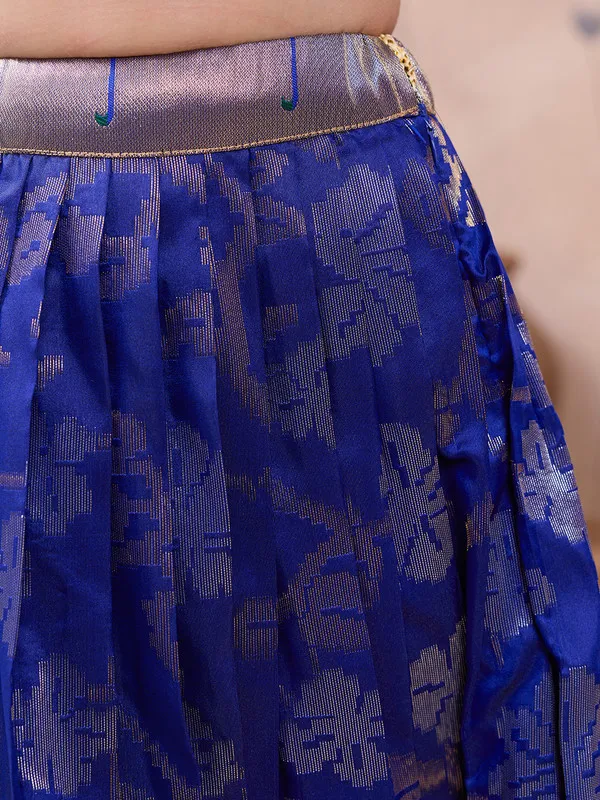 Violet_Silk_Blend_Woven_Lehenga_Choli_For_Girls