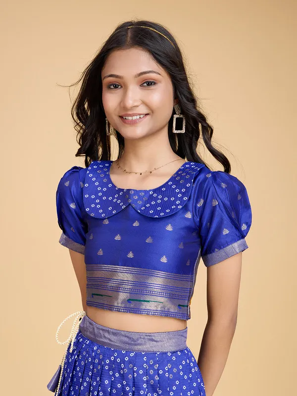 Violet_Silk_Blend_Woven_Lehenga_Choli_For_Girls