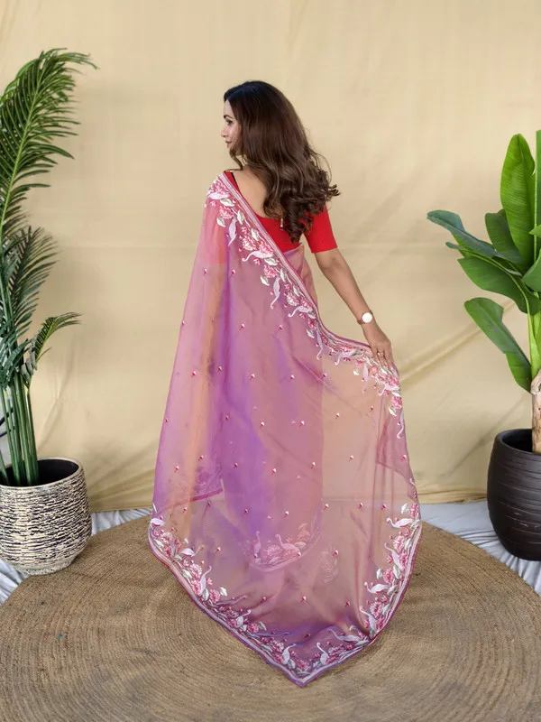 Lavender_Gabanna_Silk_Weaving_Saree_For_Women