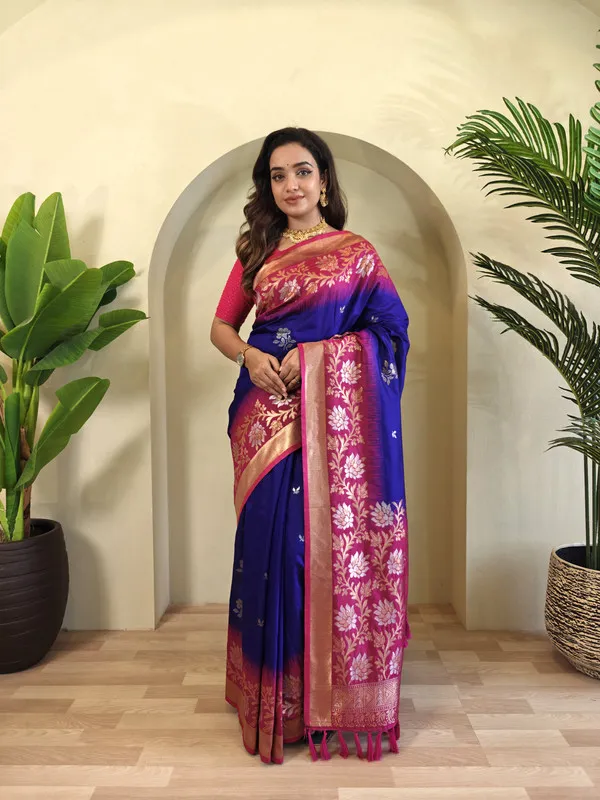 Violet_Silk_Zari_Weaving_Saree_For_Women