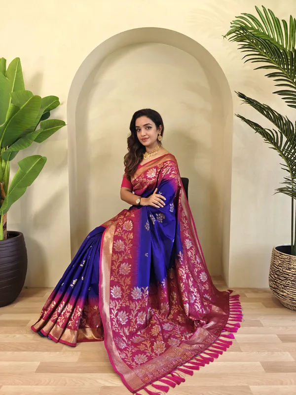 Violet_Silk_Zari_Weaving_Saree_For_Women