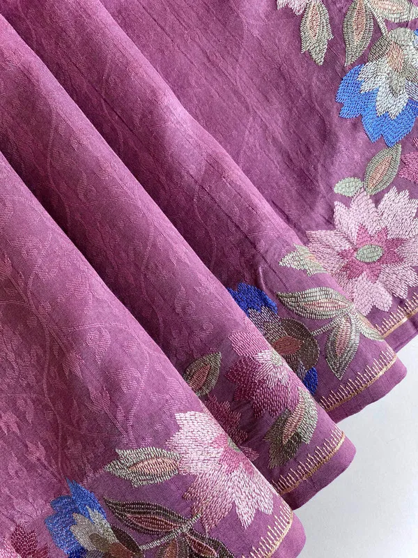 Purple_Tussar_Saree_Embroidery_Saree_For_Women