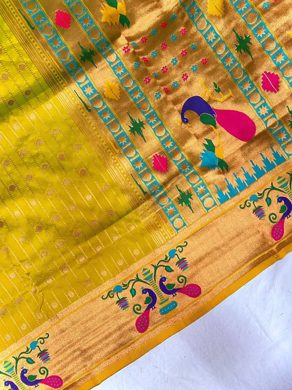 Pista_Soft_Paithani_Silk_Weaving_Saree_For_Women
