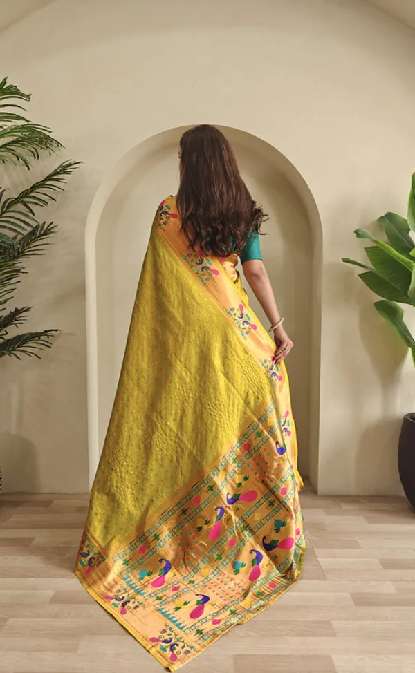 Pista_Soft_Paithani_Silk_Weaving_Saree_For_Women