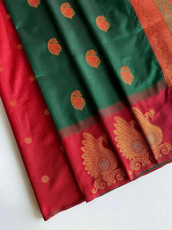 Multicolor_Silk_Weaving_Saree_For_Women