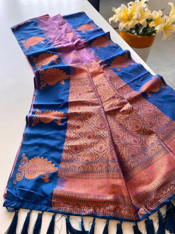 Lavender_Silk_Weaving_Saree_For_Women