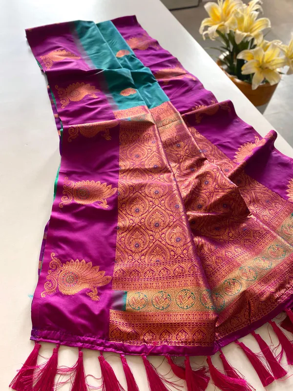 Rama_Silk_Weaving_Saree_For_Women