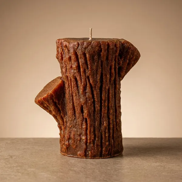Red_Bark_Pillar_Candle_For_Home_Decor