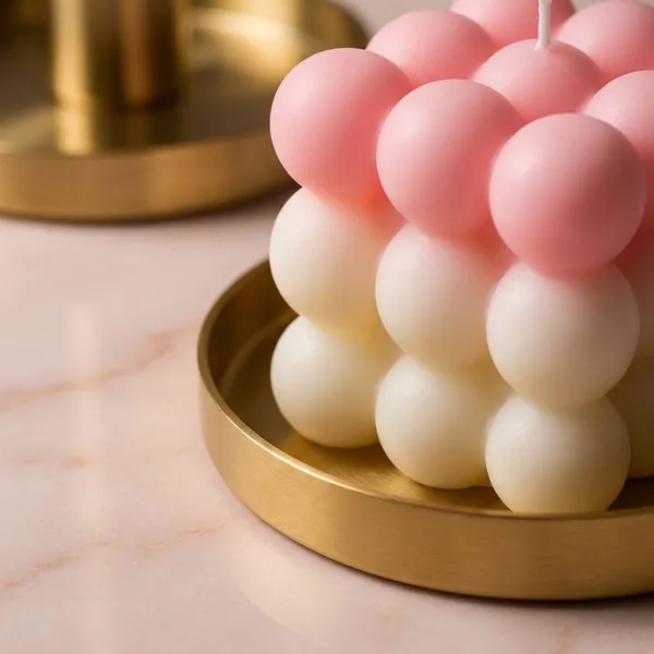 Multicolour_Ball_Cube_Candle_For_Home_Decor