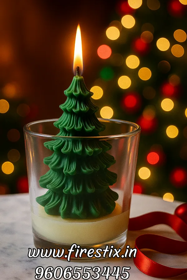 Green_Christmas_Tree_Glass_Candle_For_Home_Decor