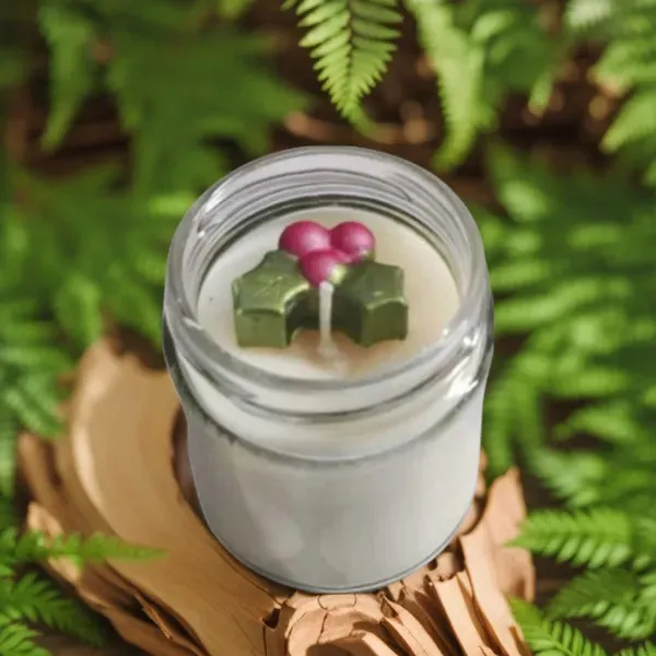 White_Short_Height_Round_Jar_Candle_For_Home_Decor