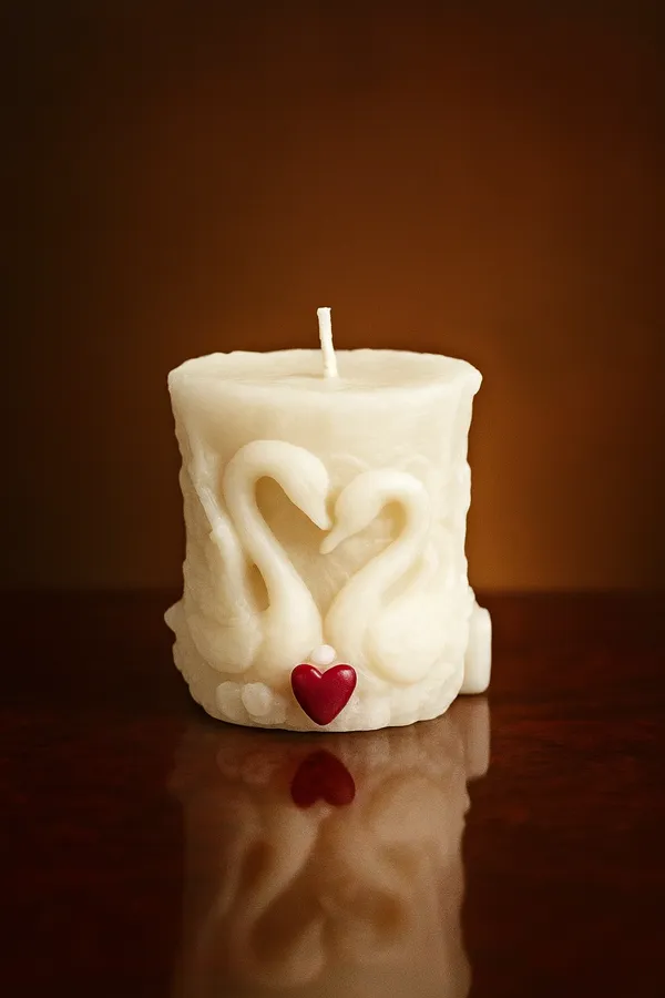 Cream_Loveable_Duck_Candle_For_Home_Decor