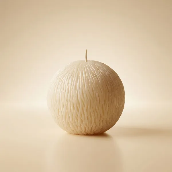 White_Designer_Round_Ball_Candle_For_Home_Decor