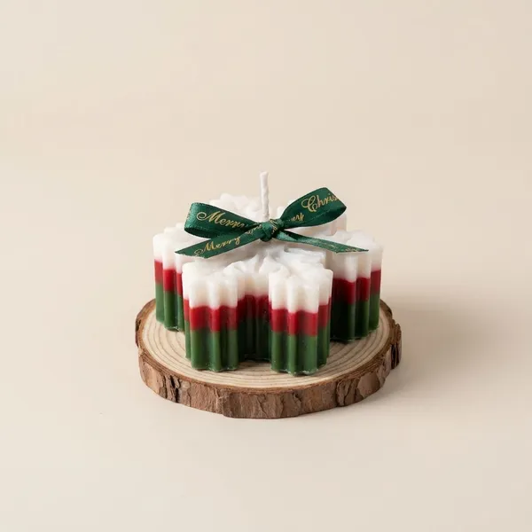 Pack_Of_4_Multicolour_Snowflakes_Christmas_Candle_For_Home_Decor
