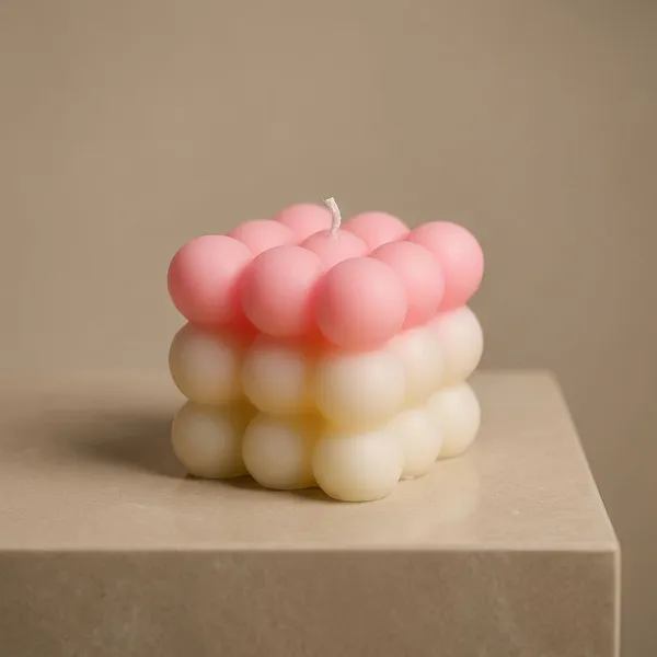 Multicolour_Coloured_Ball_Cube_Candle_For_Home_Decor