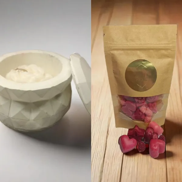 Pack_Of_2_Pink_Wax_Melts_50_Gms_Candle_And_White_Jewelry_Container_Jar_Candle_For_Home_Decor_Combo