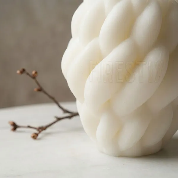 White_Designer_Pillar_Candle_For_Home_Decor