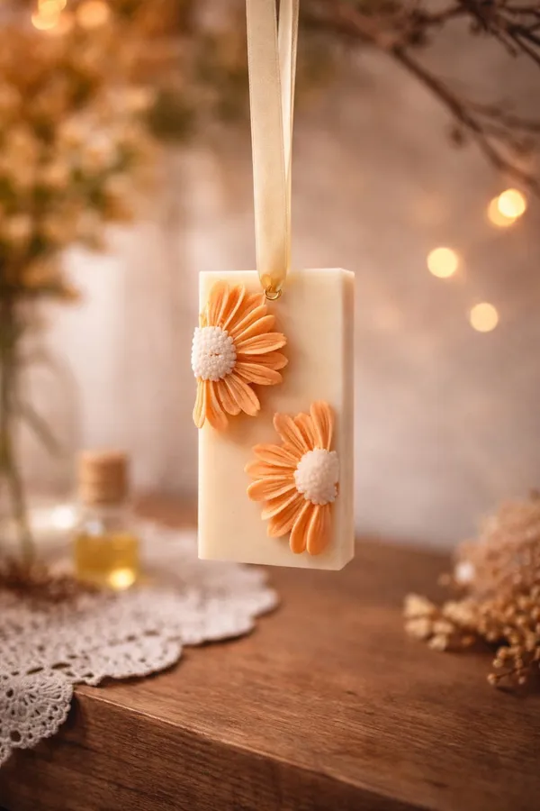 Wax_sachet_with_daisy_flower