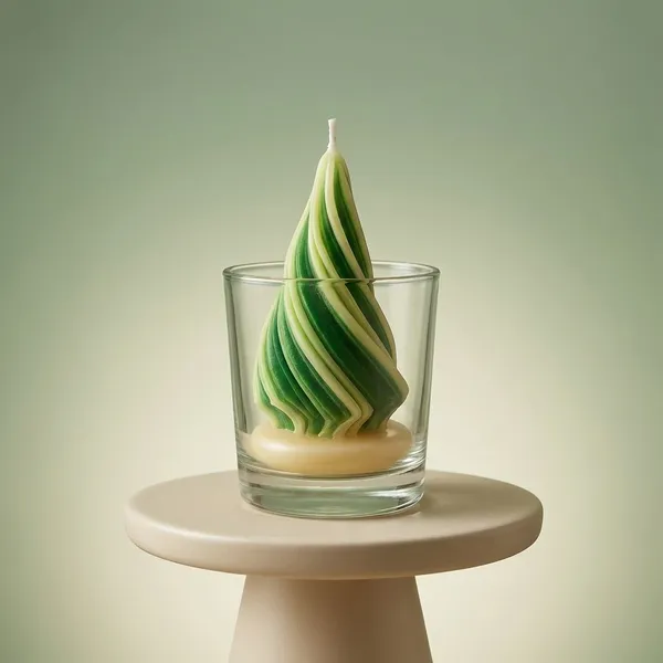 Green_Swirl_Christmas_Tree_In_A_Glass_Candle_For_Home_Decor