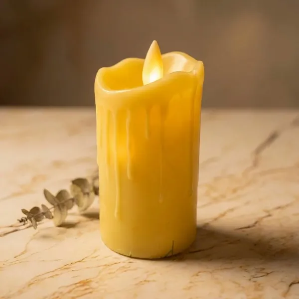 Yellow_Big_Led_Light_Candle_For_Home_Decor