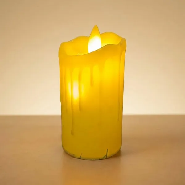 Yellow_Big_Led_Light_Candle_For_Home_Decor