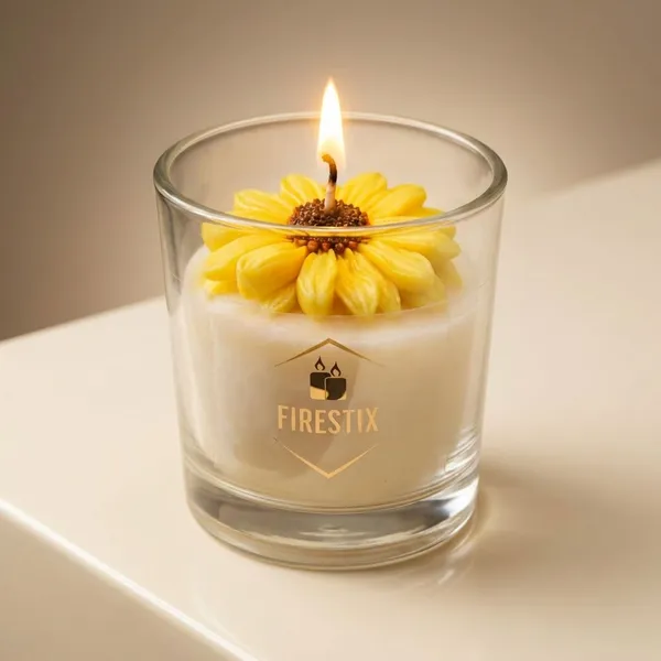 White_Floral_Glass_Candle_For_Home_Decor