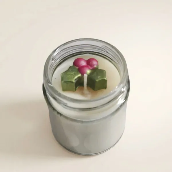 White_Short_Height_Round_Jar_Candle_For_Home_Decor