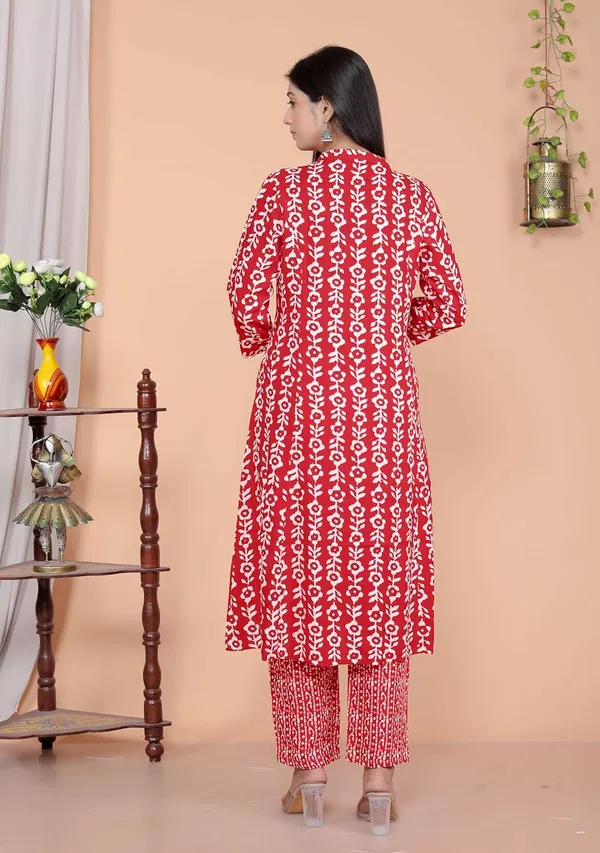 Women_S_Rayon_Kurti_With_Trousers